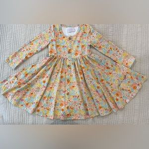 SweetHoney Spring flower dress VGUC size 8